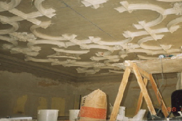 Villa André - Rekonstruktion nach Musterstücken. 